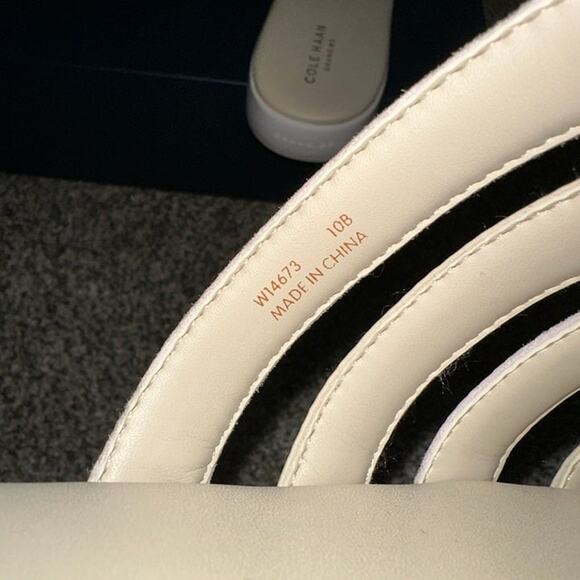 NEW IN BOX! Cole Haan ZeroGrand Strap Sandals Violet Rose Size 10 - Picture 5 of 7